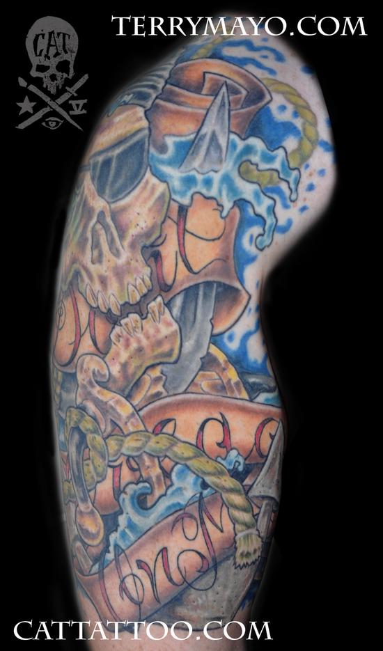 Tattoos - Skully 2 - 54520